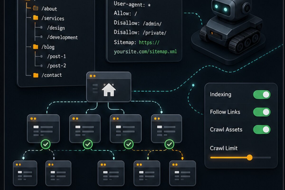 Настройка sitemap.xml и robots.txt